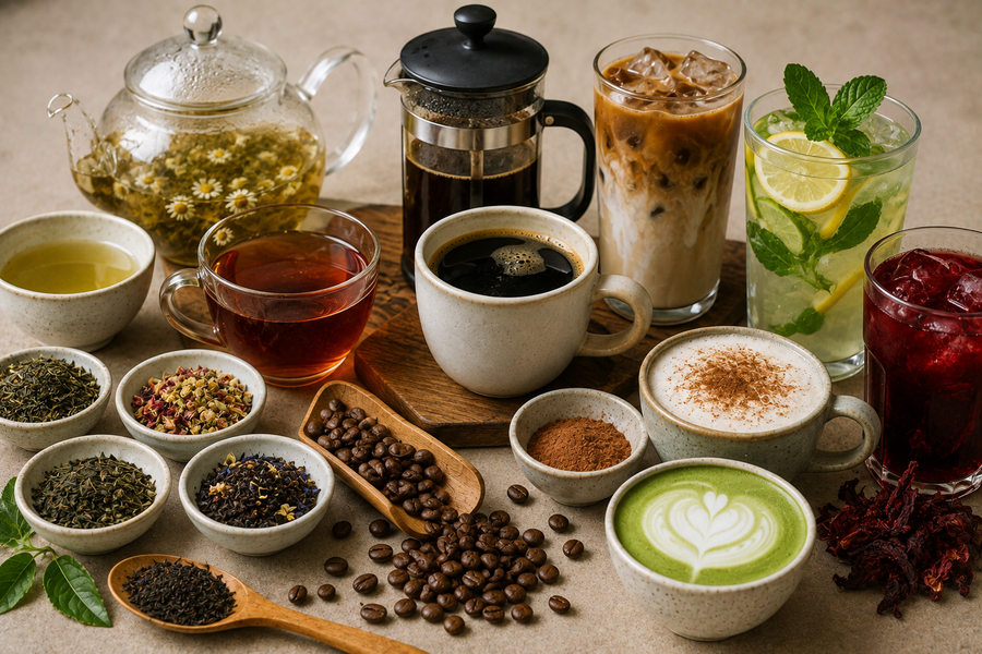 Tea, Coffee & Drinks